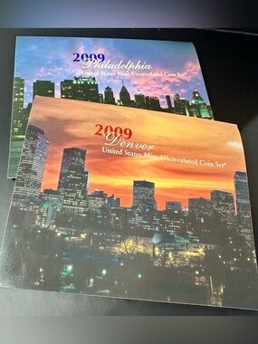 2009 U.S. Mint P & D Uncirculated 36 Coin Set